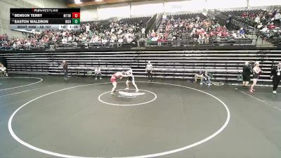 4A 157 lbs Champ. Round 1 - Benson Terry, Mt View vs Easton Waldron, Ridgeline