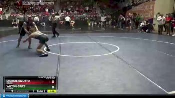 160 lbs Champ. Round 2 - Wilton Grice, Clover vs Charlie Rizutto, Hough