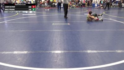 78 lbs Consy 2 - Liam Glivar, Longwood vs Max Frank, Lake Catholic W.C.