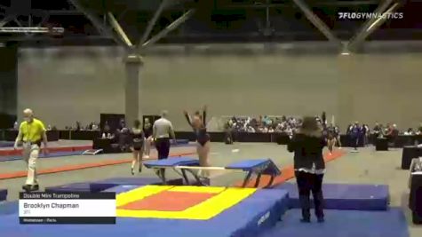 Brooklyn Chapman - Double Mini Trampoline, 3TI - 2021 USA Gymnastics Championships