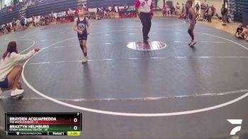 70 lbs Finals (8 Team) - Braxtyn Helmburg, Storm Wrestling Center vs Brayden Acquafredda, The Untouchables