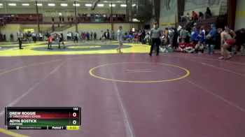 132 lbs Cons. Round 4 - Drew Roggie, St Christopher`s School vs Adyn Bostick, Sunnyside