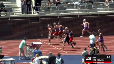 Men's Masters 70+ 100m At 2026 Penn Relays