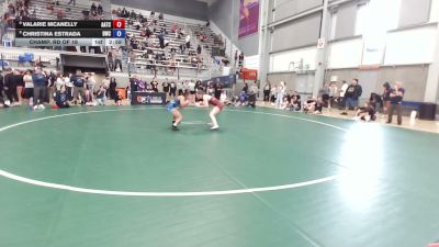 53 kg Champ. Rd Of 16 - Valarie McAnelly, All American Training Center vs Christina Estrada, Dethrone Wrestling Club