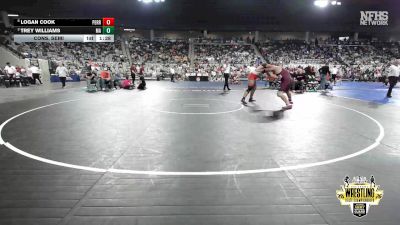 B3A-215 lbs Cons. Semi - Logan Cook, Perry vs Trey Williams, Mangum
