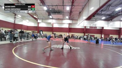 157 lbs Round Of 16 - Jacob Conti, Shoreham Wading River vs Jacob Critchfield, Doughboy Wrestling Club