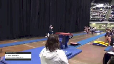 A'mya Robinson - Women's Group, Elite Gymnastic Academy LLC - 2021 Women's Xcel Region 4 Championships