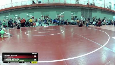 70 lbs Cons. Semi - Forest Brooks, Contenders Wrestling Academy vs Henry Riesen, East Noble TUF