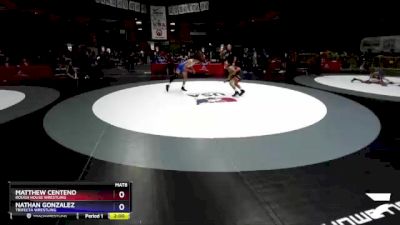 125 lbs Semifinal - Matthew Centeno, Rough House Wrestling vs Nathan Gonzalez, Trifecta Wrestling