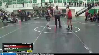 152 lbs Champ. Round 1 - Riggen Walker, Kemmerer vs Riley Mclaughlin, Burns/Pine Bluffs