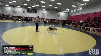 115 lbs Cons. Round 1 - Chaz Jackson, San Lorenzo High School vs Jacob Phillips, American Canyon High School