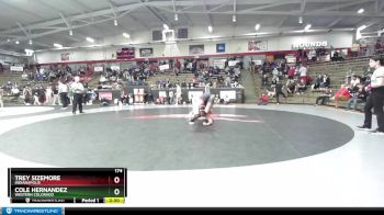 174 lbs 3rd Place Match - Trey Sizemore, Indianapolis vs Cole Hernandez, Western Colorado