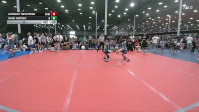 52 lbs Round 4 (6 Team) - Anthony Genovese, Barn Brothers WC vs Sage Grover, Iron Horse