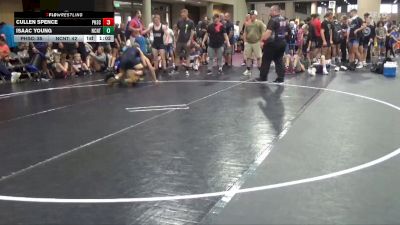 170 lbs Round 3 (6 Team) - Cullen Spence, Powerhouse vs Isaac Young, NC National Team Gold