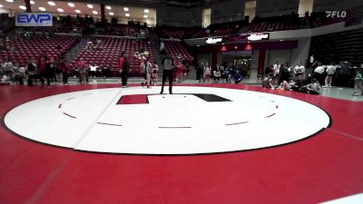 120 lbs Quarterfinal - Gabby Lozano, McLoud vs Jaleaha Stanton, Lawton High School Girls