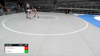 145 lbs Cons. Semi - Kimberlynn Fowers, Copper Hills vs Haley Diaz, Layton