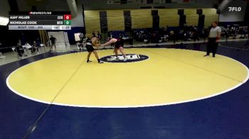 285 lbs 1st Place Match - Ajay Hiller, East Stroudsburg vs Nicholas Cook, Noke Wrestling RTC