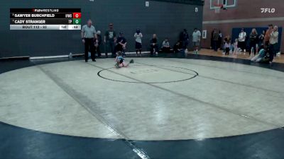 62 lbs Cons. Round 3 - Cady Stranger, Terreton Panthers vs Sawyer Burchfield, Idaho Falls Wrestling Club