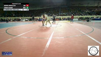 Semifinal - Kevin LINVILLE Jr, Skiatook Bulldog Wrestling vs Crew Kaser, Broken Arrow