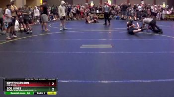 120/130 Cons. Semi - Zoe Jones, Broken Bow Wrestling Club vs Krystin Nelson, Pine River