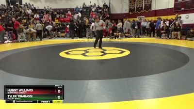 126 lbs Cons. Round 2 - Tyler Tirabassi, Walsh Jesuit vs Huggy Williams, Olentangy Liberty