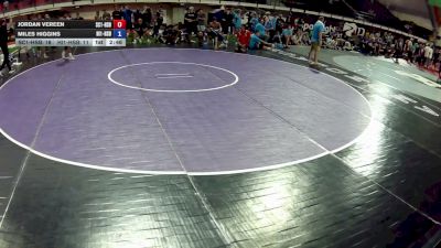 155 lbs Jordan Vereen, South Carolina 1 HS Boys vs Miles Higgins, Hawaii 1 HS Boys