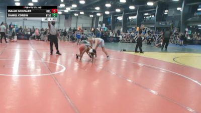 100 lbs Round 4 - 1:30pm Friday - Daniel Corbin, Mat Assassins vs Isaiah Gonzalez, Nebraska Elite