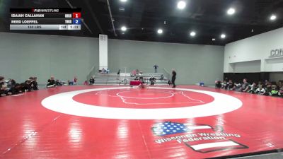 150 lbs Isaiah Callahan, Ohio Gray vs Reed Loeffel, Tennessee Greco
