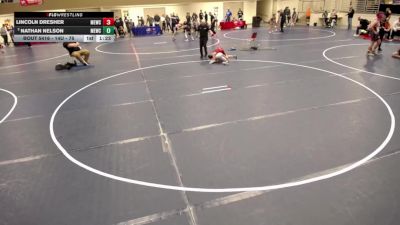 14U - 75 lbs Cons. Semis - Nathan Nelson, MN Elite Wrestling Club vs Lincoln Dresher, MN Elite Wrestling Club