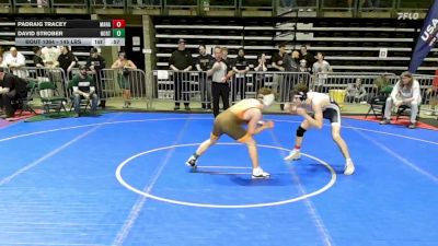 145 lbs Round Of 16 - Padraig Tracey, Manasquan vs David Strober, North Hunterdon