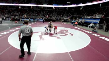 II-110 lbs Champ. Round 2 - Declan McKee, Tioga vs Nathan Jacoby, Collegiate School