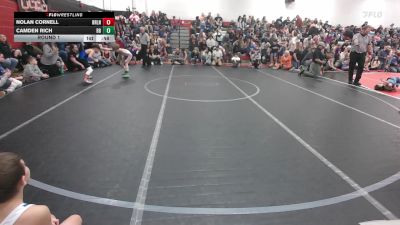 66-73 lbs Round 1 - Nolan Cornell, Berlin vs Camden Rich, Berkeley Braves
