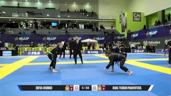 Dara Teodor Panayotova vs Sofiia Shomko 2026 European Jiu-Jitsu IBJJF Championship