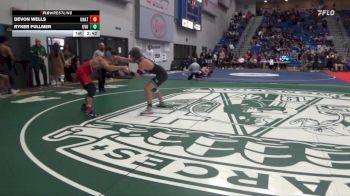 165 lbs Cons. Round 3 - Ryker Fullmer, Utah Valley University vs Devon Wells, Unattached