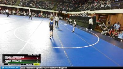 71 lbs Cons. Round 2 - Abner Wineland, Iowa vs Edwin Loeffelholz, Moen Wrestling Academy