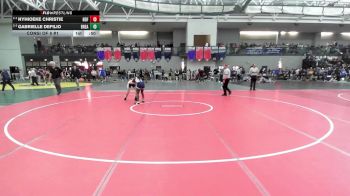 120 lbs Consi Of 8 #1 - Nyhioeke Christie, Notre Dame-Fairfield vs Gabrielle Defilio, Bristol Eastern