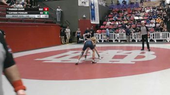 132 lbs Quarterfinal - Cayden Fowler, Friendship Christian School vs Parker Dunn, Brentwood Academy
