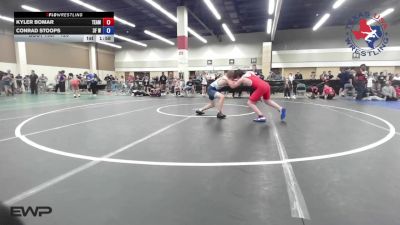 126 lbs Consolation - Kyler Bomar, Team Gann Wrestling vs Conrad Stoops, 3F Wrestling