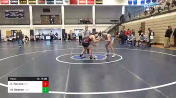 172 lbs Quarterfinal - Dominic Falcone, Easton vs Marek Seaman, West Chester Rustin