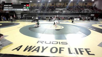 157 lbs Round Of 32 - Wyatt Fry, Wyoming Seminary vs Aiden Crott, Brooks School