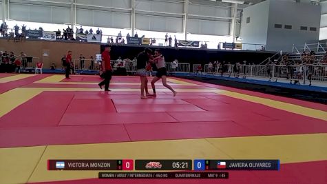 JAVIERA OLIVARES vs VICTORIA MONZON 2025 ADCC South American Championship