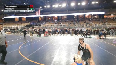 190 1A Cons. Round 3 - Tyce Porcher, The King`s Academy vs Kian Blyss, Hernando