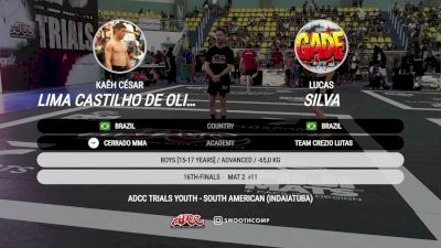 Kaêh César Lima Castilho De Oliv vs Lucas Silva 2026 ADCC Sao Paulo Open & Kids Trials