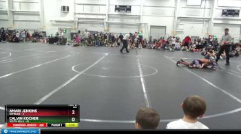 80 lbs Finals (2 Team) - Amari Jenkins, Rambler vs Calvin Kocher, South Hills