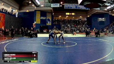 144 lbs Cons. Round 5 - Nate Keller, Immaculata vs Drew Moro, Brecksville