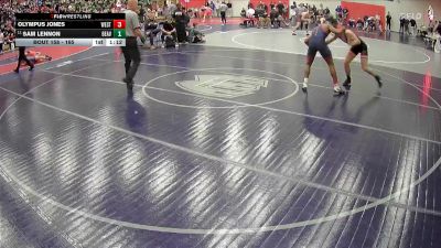 165 lbs Champ. Round 1 - Sam Lennon, Beaverton vs Olympus Jones, Westview