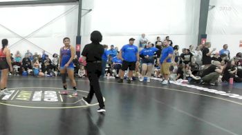 63 lbs Rr Rnd 4 - Miah Molinaro, Charlies Angels- W vs Taina Fernandez, MGW Monkey Business - W