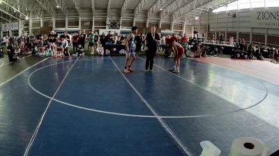 110 lbs Cons. Round 1 - Atticus Salinas, Nevada vs Evan Villagran, California