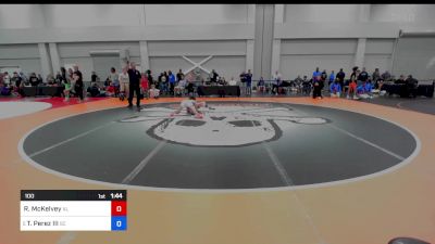 100 lbs C-8 #2 - Ryan McKelvey, Alabama vs Thomas Perez III, South Carolina