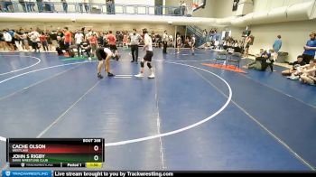 126 lbs Cons. Round 2 - John S Rigby, Davis Wrestling Club vs Cache Olson, Westlake